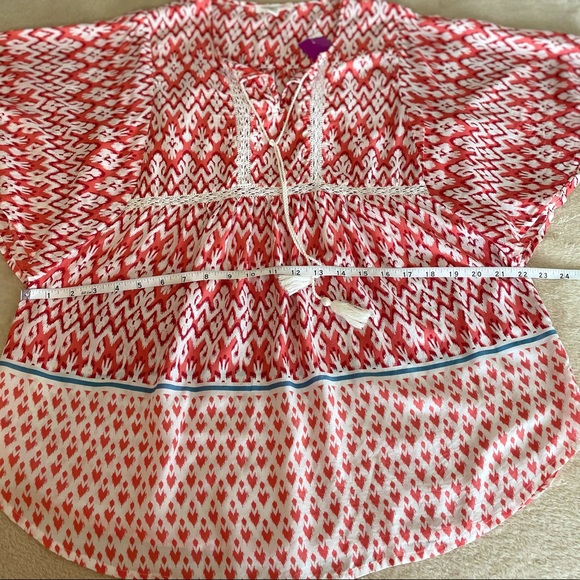 BeachLunchLounge Multicolor Wing Sleeve Top - Size M - Picture 7 of 11